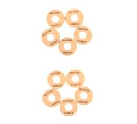 VICASKY 10pcs Treble Ring for Electric Guitar Rhythm Treble Washer by Toggle Plate Guitar Washer Mounting Screw