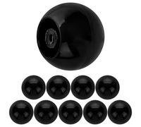 VICASKY 10pcs Universal Black Pot Lid Replacement Knob Round Pp Material and Heat Resistant Lifting Handle Suitable for Slow Cooker Lid Replacement