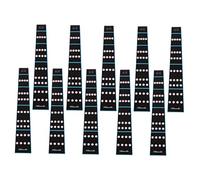 VICASKY 10pcs Violin Finger Guide Sticker Violin Note Sticker for Beginner Mark for Fingerboard for and Music Learning
