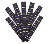 VICASKY 10pcs Violin Fingerboard Stickers Beginner Position Stickers for Learning and Practicing Violin Accessories for Boys and Girls