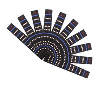 VICASKY 10pcs Violin Fretboard Stickers Beginner Violin Finger Guide Tuner Clip
