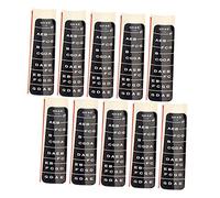 VICASKY 10pcs Violin Scale Stickers for Violin Fretboard Note Labels and Decals for Beginners Finger Guide for Learning Scales
