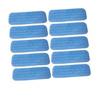 VICASKY 10pcs Washable Microfiber Mop Pads Refill for Spray Mops Quick-dry Cloth Heads for Hardwood Tile Vinyl Floor Cleaning Compatible Replacement Wet Dry Cloths