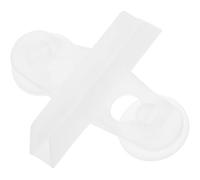 VICASKY 10pcs White Fish Tank Divider Clips with Glass Suction Cups, Aquarium Separator Clamps for Secure Tank Partitioning and Aquatic Plant Holder Support