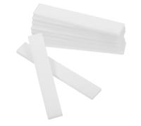 VICASKY 10pcs White Shell Block Guitar Inlay Material 41.5x6mm 2mm Thickness Flat Inlay for Vintage Acoustic Guitar Banjo Mandolin Crafting