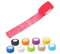 VICASKY 10Rolls Self Elastic Tape Skin Friendly Athletic Wraps for Sports Injuries Non Woven Material Comfortable Support for Outdoor Activities Multiple