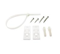 VICASKY 10set Tip Plastic Buckle Furniture Proofing Kit Safety Cabinet Anchor Strap for Home Use Boy Girl Safety Furniture Strap Plastic Buckle Kit for Wall Anchor for Boy Girl Protection