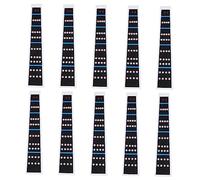 VICASKY 10sheets Violin Fingerboard Stickers for Beginners Durable and Reusable Violin Fretboard Guides Easy to Install Note Location Indicators for Boy Girl and Adults