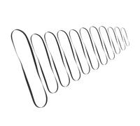 VICASKY 11pcs Turntable Belt Rubber Drive Belt for Record Player Replacement Phonograph Parts Compatible