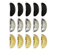 VICASKY 12 Dollhouse, Drawer Pulls in Gold, Silver, and Black for Mini House DIY Accessories and Replacement Knobs
