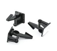 VICASKY 12 Pairs Baby Safety Cabinet Locks with Abs and Spring Material, Protective and Easy to Open Drawer Locks for Child Proofing in Pantry Room and Bathroom, Black