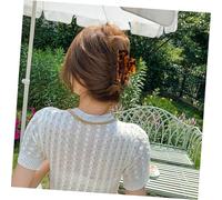 VICASKY 12 Pcs Medium Hair Jaw Claw Clips for Women and Acetate Styling Clamps in Beige Black White Hold for Thick Fine and Hair Suitable for Daily Use and Parties