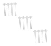 VICASKY 12 pcs Vintage Copper Hair Forks U Shaped Hair Pin Sticks for Women for Secure Messy Buns and Elegant Updos Smooth Surface Classic Style