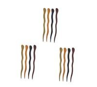 VICASKY 12 pcs Wooden Hair Sticks Sturdy Crack Resistant Chinese Style Hair Pins for Women Bun Styling Accessories with Natural Color Variety for Weddings Parties Daily Use