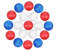 VICASKY 120 Pcs Colored Table Tennis Balls Bulk Plastic Multi Color Balls for Party Decoration Hand Eye Coordination Games Lightweight and Portable Sports Entertainment
