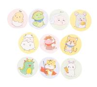 VICASKY 120pcs Cartoon Animal Adhesive Bandages Small Breathable Wound Care Patches for Fun and Comfortable Protection for Minor Injuries for Daily Use