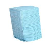 VICASKY 125pcs Disposable Clean Pad Paper Tablecloths Mat Sheets Blue for Personal Hygiene and Tattoo Table Protection and Odor