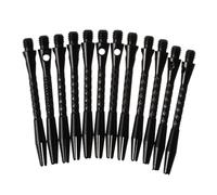 VICASKY 12Pcs Aluminium Alloy Dart Shafts Durable Rods for Precision Dart Training Compatible with Flights for Indoor Games and Personal Use