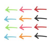 VICASKY 12pcs Arrow Refrigerator Magnets with 3d Arrow Shape Versatile Organizational Tool and Communication Magnet for Kitchens and Whiteboards and Resin Material