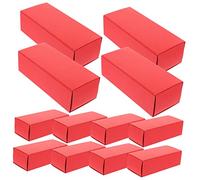 VICASKY 12Pcs Brown Kraft Packaging Box for Lipstick Essential Oils and Candy Storage Sturdy Cardboard Drawer Boxes for Any Occasion