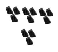 VICASKY 12pcs Drum Rubber Feet Cymbal Stand Rack Feet Non-slip Rubber Pads for Percussion Instruments Drum Kit Accessories Slip Pads