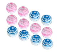 VICASKY 12pcs Eva Foam Golf Practice Balls with Artistic Watercolor Galaxy Design Soft Indoor Training Aid for Pets Family Entertainment Colorful Durable Foam Balls for Casual Golf
