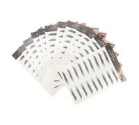 VICASKY 12pcs Eyebrow Stickers Natural Imitation Eyebrow Paste for Quick Application for Sparse Brows Easy to Use Reusable for Makeup Enthusiasts