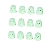VICASKY 12pcs Guitar Fingertip Guards Silicone Finger Covers for Electric Guitar Ukulele Mandolin Banjo Comfortable Sore Reduction Reusable Easy Fit
