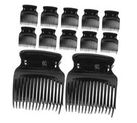 VICASKY 12pcs Hot Roller Claw Clips for Women Heat Insulated Hair Sectioning Clips Quick Styling Hair Curler Clamps for Small Medium Large Rollers Protect Scalp From Heat Damage