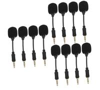 VICASKY 12pcs In-line Microphone Noise Canceling Mic for Streaming and Use Professional Singing Supplies