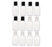 VICASKY 12pcs Lotion Bottle Cosmetic Dispensers Plastic Travel Makeup Bottle for Emulsion Hand Washing Containers