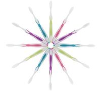 VICASKY 12pcs Nano Soft Bristle Toothbrush Bulk Travel Extra Soft for Adults Large Heads Sensitive Gum Oral Care Household Use