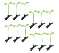 VICASKY 12pcs Plant Bean Sprout Hair Clips Simulation Fresh Sprout Hairpins Fun Hair Accessories for Girls Cute Barrettes for Everyday Wear