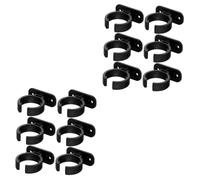 VICASKY 12pcs Plastic Multi Functional Mic Clamp Desktop Mic Stand Holder Tabletop Microphone Stand for Desk Mount Clip