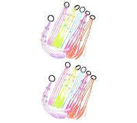 VICASKY 12pcs Ponytail Hair Extension for Boys and Girls Comfortable Synthetic Hairpiece Hair Ties for Girls for Everyday Use and Special Occasions
