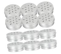 VICASKY 12Pcs Portable Dog Scent Training Case Aluminum Odor Detection Tool with Pet-safe Material for Professional Canine Scent Work and Stress-reducing Games