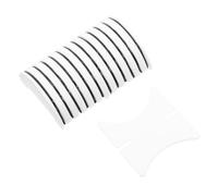 VICASKY 12Pcs Self Adhesive Eyelash Strips Pre Glued Cluster Lashes for Strong Hold Invisible Finish Comfortable Wear for Travel and Everyday Use
