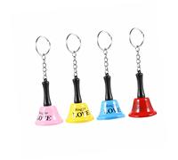 VICASKY 12pcs Small Hand Bell Keychains Cute Decorative Bells for Bag Accessories Compact and Lightweight Jingle