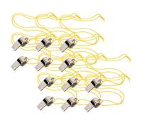 VICASKY 12pcs Sports Whistles Whistle Lanyard Loud Survival for Coaches Hiking Camping Outdoor Emergency Use