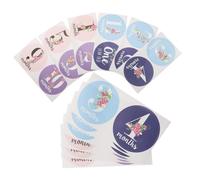 VICASKY 12pcs Stickers Adorable Newborn Monthly Stickers for Creative Photo Props Easy to Use Reusable Safe for Clothing Capture Boy Girl Growth Moments