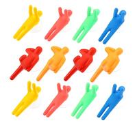 VICASKY 12Pcs Suction Cup Toothbrush Holder Wall Mounted Punch Hooks for Bathroom Towel Organizer Scratch Resistant Design