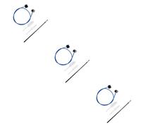 VICASKY 12pcs Trumpet Cleaning Kit Flexible Snake Brush Mouthpiece Valve Brushes Durable Essential for Cornet Pocket Trumpet Maintenance Lightweight Portable Set