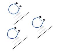 VICASKY 12pcs Trumpet Cleaning Kit Snake Brush and Casing Brush for Trumpet Maintenance Includes Flexible Cleaning Rod for Instrument Care