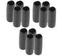 VICASKY 12pcs Violin Bow Grip Sleeves Bow Skin for Enhanced Control Comfort Easy to Install Accessory for Violinists Giving
