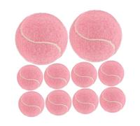 VICASKY 12pcs Wear Resistant Tennis Balls for High Bounce Beginner Training Ball for Indoor Outdoor Fitness Massage