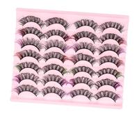 VICASKY 14 Pairs Cluster Lashes Kit Individual Eyelash Extensions for Curl Design for Personal Use Professional Makeup Applications