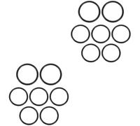 VICASKY 14pcs Buddhist Ritual Instruments Singing Bowl Ring Rubber Ring for Meditation Sound Bowl Pad