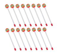 VICASKY 14pcs Drum Mallets Rainbow EVA Soft Head Percussion Sticks Lollipop Design for Childs Xylophone Drum Music Practice Accessories for Beginners