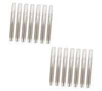 VICASKY 14pcs Harp String Pin Metal Pegs for Lyre Harp Durable Musical Instrument Replacement Parts Tension for String Maintenance Compatible Dulcimer and Harpsichord