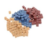 VICASKY 150pcs Blank Six Sided Dice Cubes Multipurpose Game Teaching Dice for Math Counting Language Learning DIY Classroom Activities Creative Educational Tool